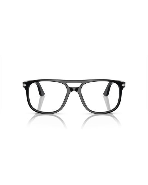 Persol Black Po3329V Greta 95 Optical Frames Acetate Transparent Pilot Normal