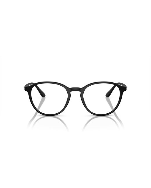 Giorgio Armani Black Ar7237 5042 Optical Frames Acetate Transparent Pantos Normal for men