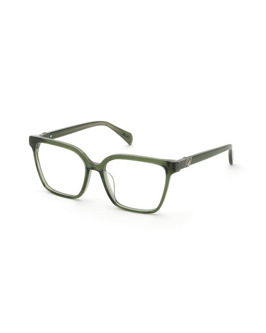 Blumarine Black Vbm885 912 Optical Frames Acetate Squared