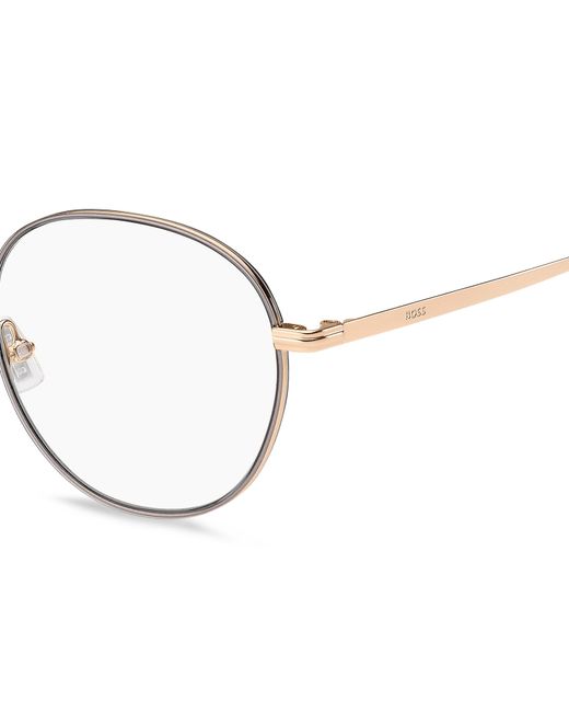Boss Black Boss 1594 2F7 Optical Frames Metal Round