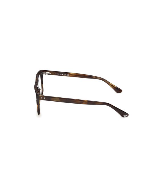 Web Black We5471 052 Optical Frames Acetate Squared Normal for men