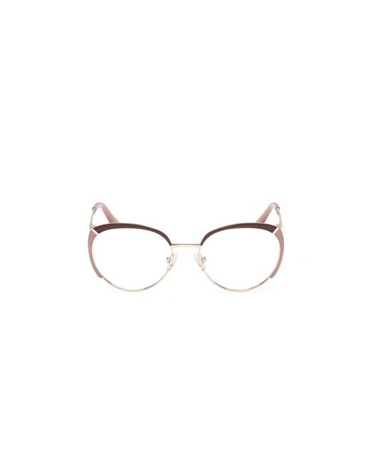 Guess Black Gu50250 059 Optical Frames Metal Round Normal