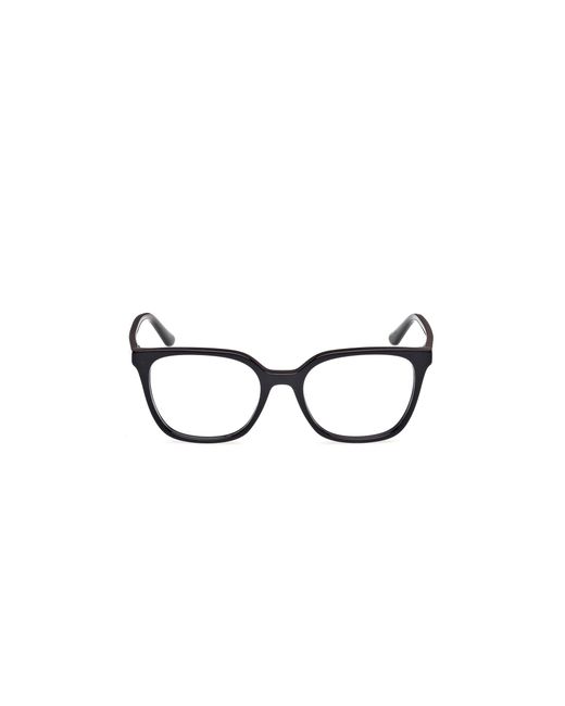 Guess Black Gu50165 001 Optical Frames Acetate Squared Normal