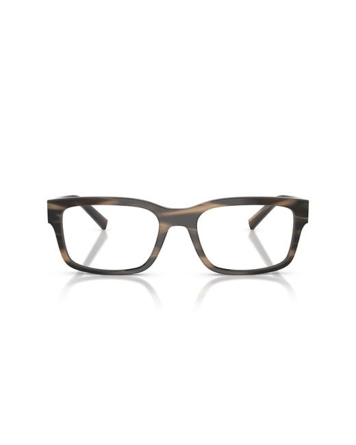 Dolce & Gabbana Black Dg3352 3200 Optical Frames Acetate Squared Normal for men