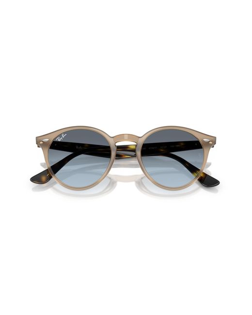 Ray-Ban Black Rb2180 Sunglasses Frame Blue Lenses