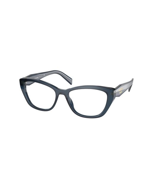 Prada Black Pr 19Wv 07Q1O1 Optical Frames Acetate Cat Eye Normal