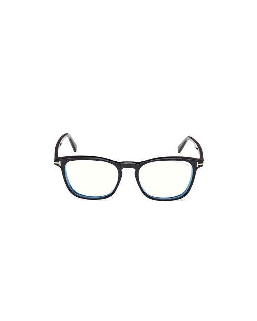 Tom Ford Black Ft5960-B 001 Optical Frames Acetate Squared Normal for men