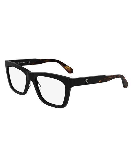 Calvin Klein Black Ckj25615 001 Optical Frames Acetate Squared Normal for men