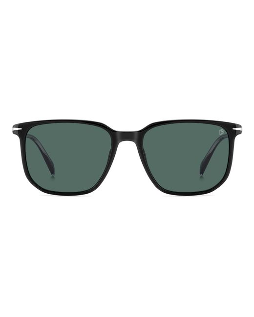 David Beckham Green Db 1141/S 807/Qt Sunglasses Acetate Squared for men