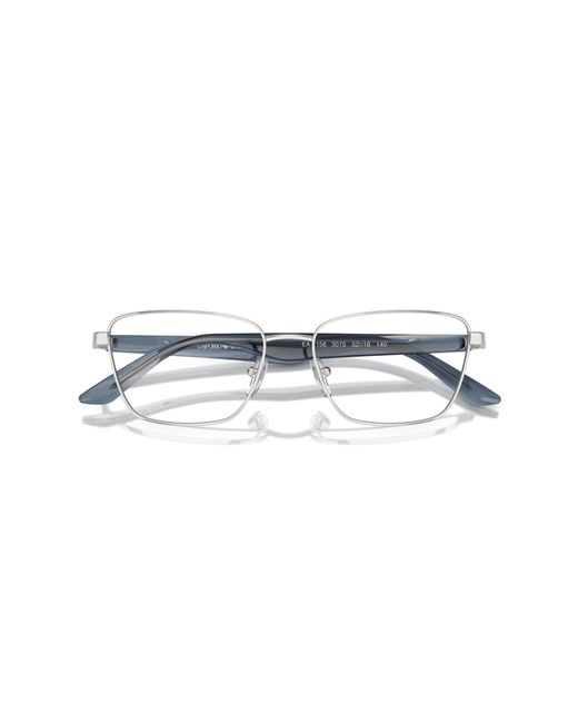 Emporio Armani Black Ea1156 3015 Optical Frames Metal Geometric Normal