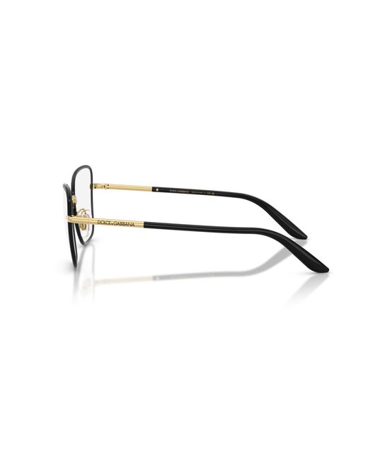 Dolce & Gabbana Black Dg1359 1334 Optical Frames Metal Cat Eye Normal