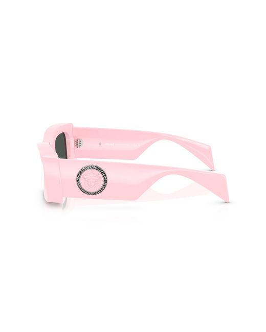 Versace Black Ve4474U 548587 Sunglasses Injected Squared Normal