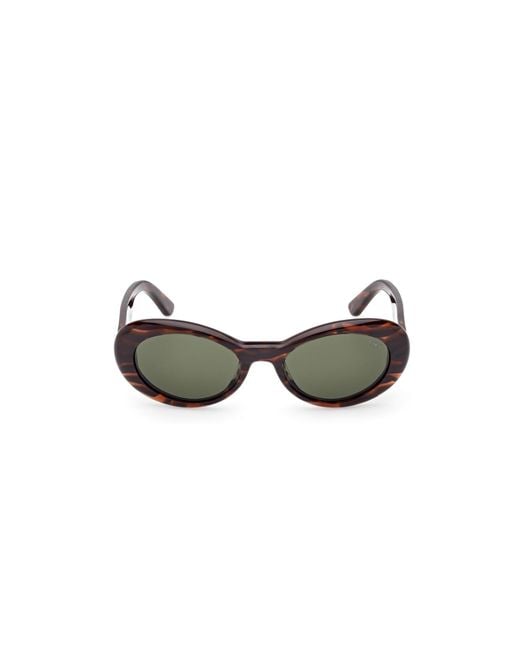 Emilio Pucci Black Ep0234 56N Sunglasses Acetate Round Normal