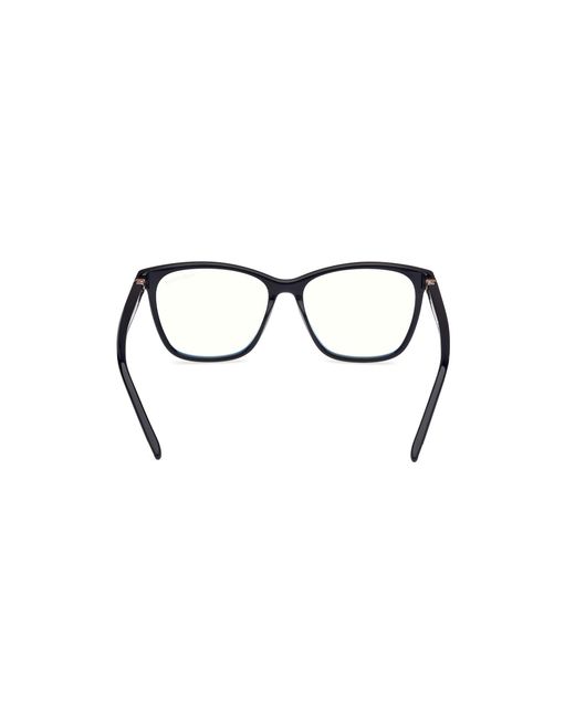 Tom Ford Black Ft5989-B 001 Optical Frames Acetate Squared Normal