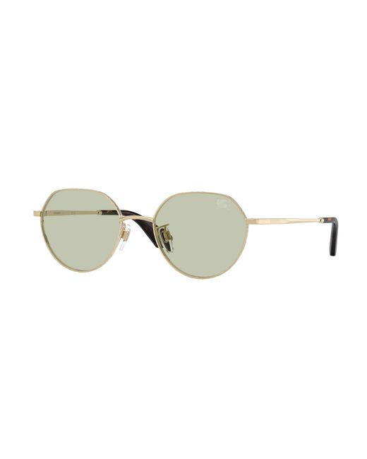 Burberry Black Be3173D 1109/2 Sunglasses Metal Round Normal
