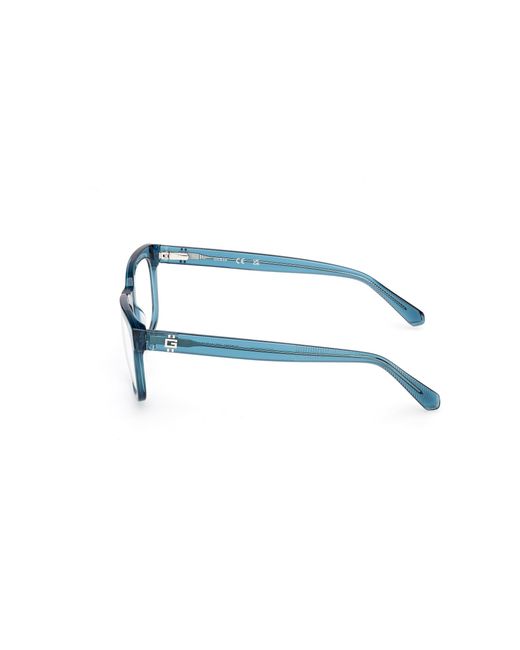 Guess Black Gu50251 087 Optical Frames Acetate Squared Normal for men