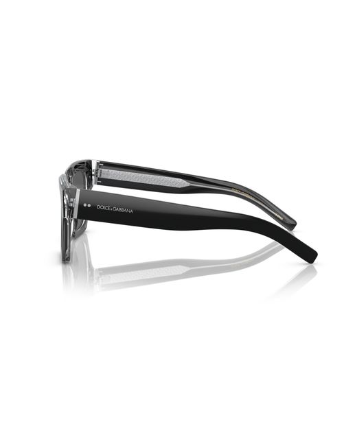 Dolce & Gabbana Black Dg4413 675/R5 Sunglasses Acetate Squared Normal for men