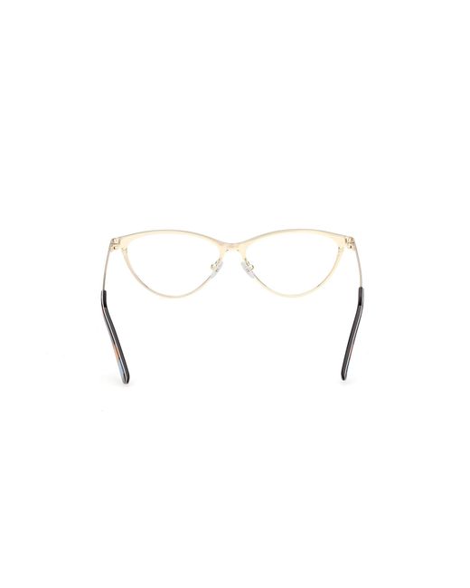 Emilio Pucci Black Ep5280 005 Optical Frames Metal Cat Eye Normal