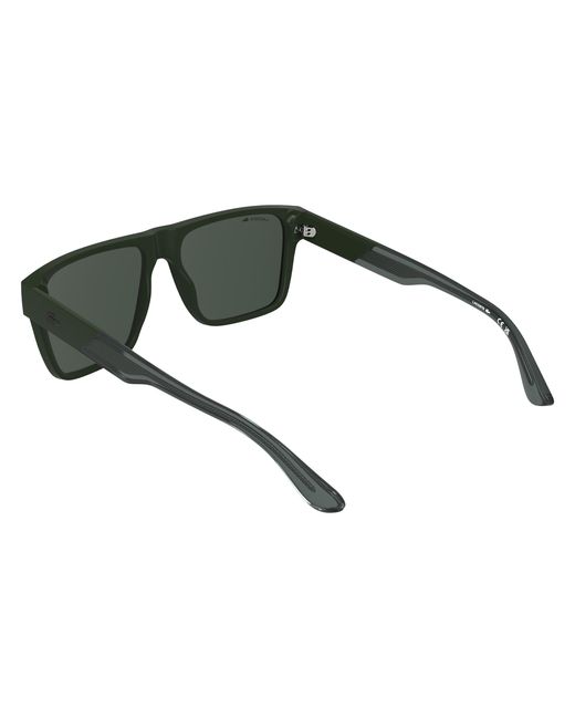 Lacoste Black L6085S 275 Sunglasses Bio-Injected Squared Normal for men