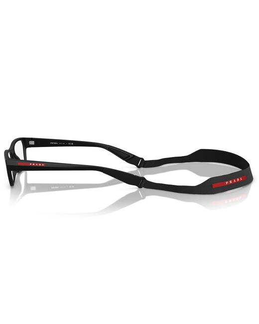 Prada Linea Rossa Black Ps 03Rv 1Bo1O1 Optical Frames Injected Pillow Normal for men