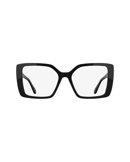 Karl Lagerfeld Black Kl6241 601 Optical Frames Acetate Squared Normal