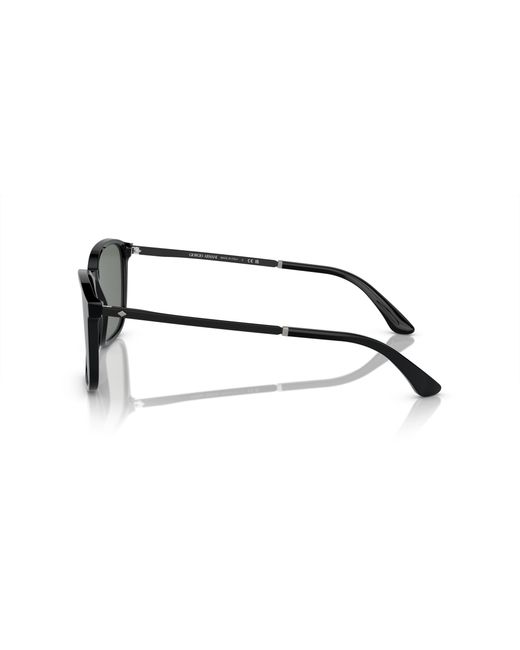 Giorgio Armani Black Ar8197 5001/1 Sunglasses Acetate Squared Normal for men