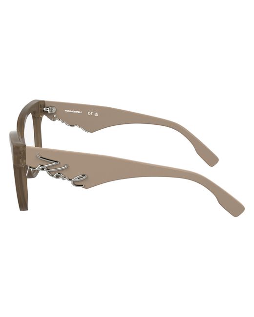 Karl Lagerfeld Black Kl6190 272 Optical Frames Acetate Squared Normal