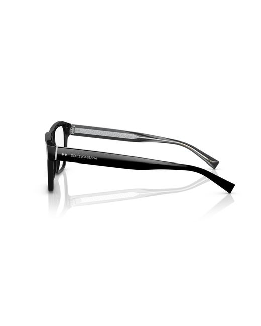 Dolce & Gabbana Black Dg3362 501 Optical Frames Plastic Squared for men