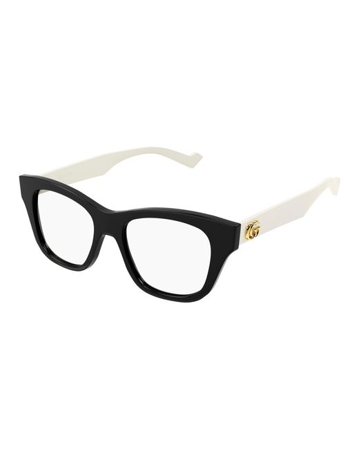 Gucci Black Gg0999O 002 Optical Frames Acetate Transparent Squared