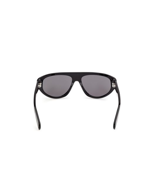 Adidas Originals Black Or0146 01C Sunglasses Acetate Smoke Pilot Normal