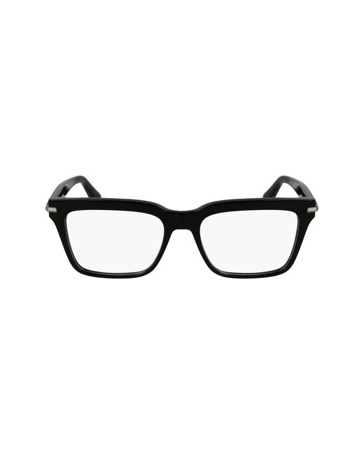 Ferragamo Black Sf3014 001 Optical Frames Acetate Squared Normal for men