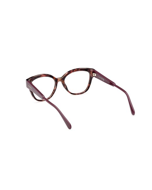 MAX&Co. Black Mo5117 055 Optical Frames Injected Round Normal