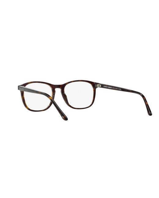 Giorgio Armani Black Ar7003 5002 Optical Frames Acetate Squared Normal for men