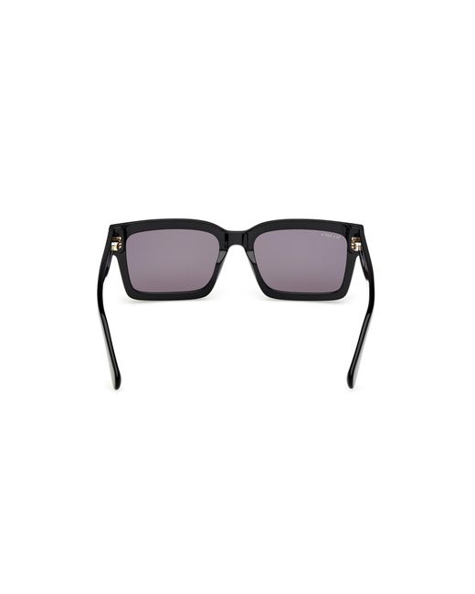 MAX&Co. Black Mo0132 01A Sunglasses Acetate Smoke Squared Normal