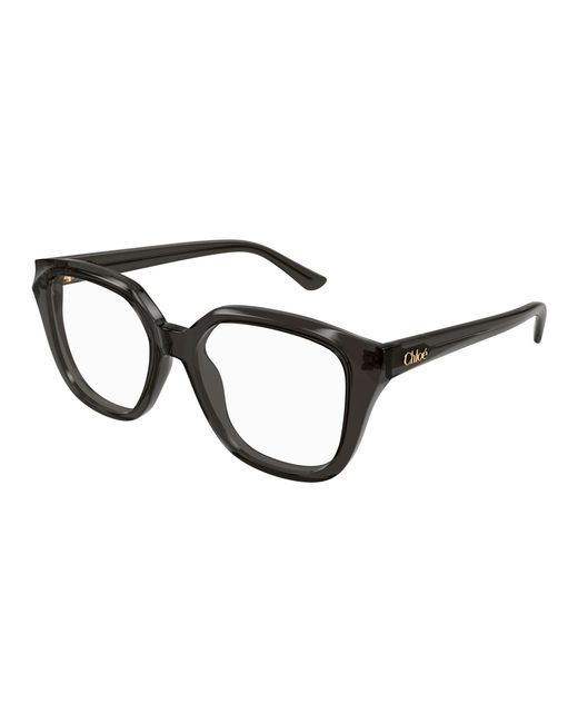 Chloé Black Ch0293O 005 Optical Frames Acetate Transparent Squared