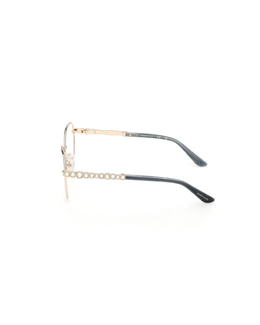 Guess Black Gm50056 33 Optical Frames Metal Round Normal