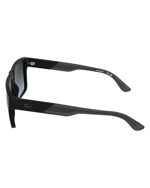 Lacoste Black L6085S 002 Sunglasses Bio-Injected Squared Normal for men