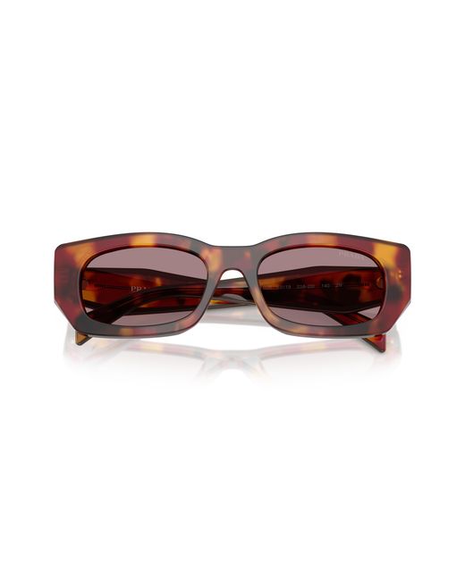 Prada Black Pr B05S 22A20I Sunglasses Acetate Pillow Normal