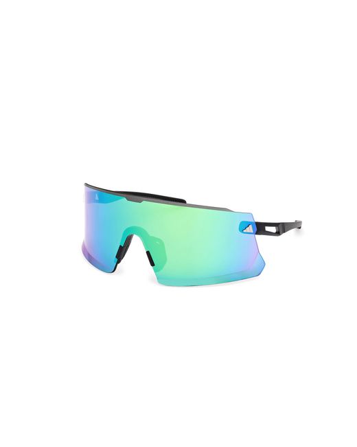 Adidas Originals Green Sp0100 Adidas Dunamis Pro 02Q Sunglasses Injected Mask Normal for men