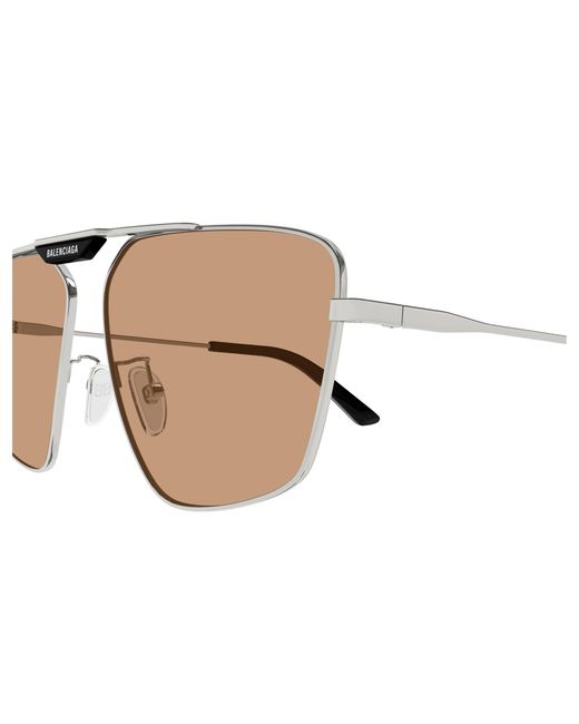 Balenciaga Black Bb0246Sa 006 Sunglasses Acetate Pilot for men