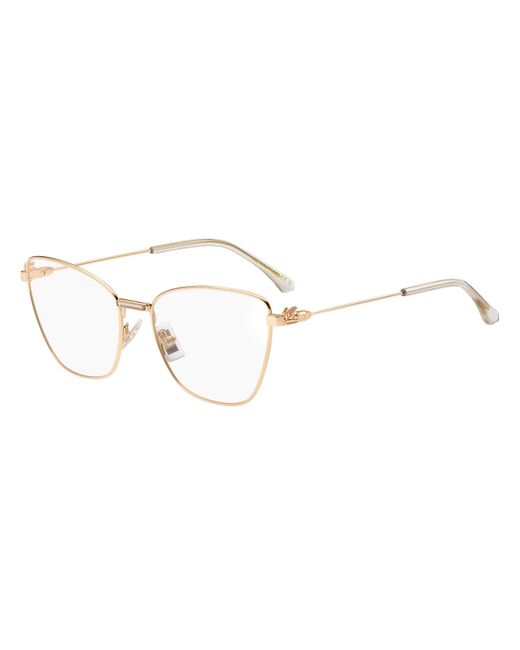 Etro Black 0023 000 Optical Frames Metal Cat Eye