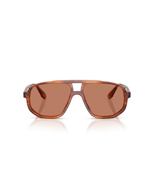 Emporio Armani Black Ea4263U 632973 Sunglasses Acetate Pilot Normal for men