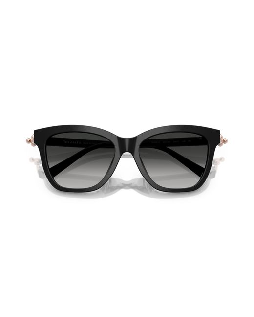 Tiffany & Co Black Tf4241D 80013C Sunglasses Acetate Squared Normal Shaded