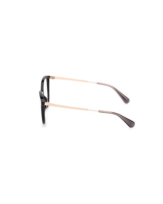 MAX&Co. Black Mo5120 001 Optical Frames Injected Butterfly Normal
