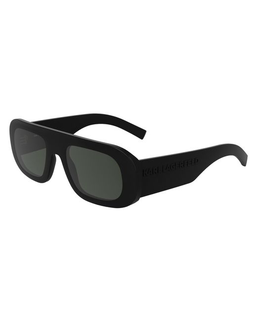 Karl Lagerfeld Black Kl6188S 001 Sunglasses Bio-Inject Pilot Normal for men