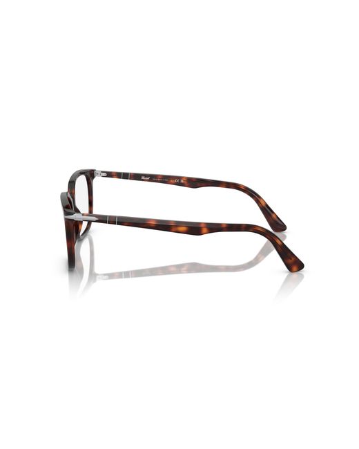 Persol Black Po3298V 24 Optical Frames Acetate Transparent Squared Normal for men