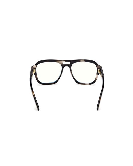 Tom Ford Black Ft6085-B 056 Optical Frames Acetate Squared Normal for men
