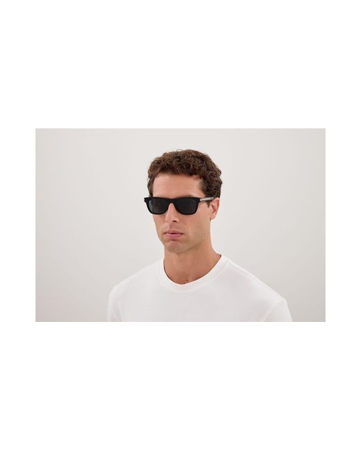 Saint Laurent Black Sl 879 001 Sunglasses Acetate Squared for men