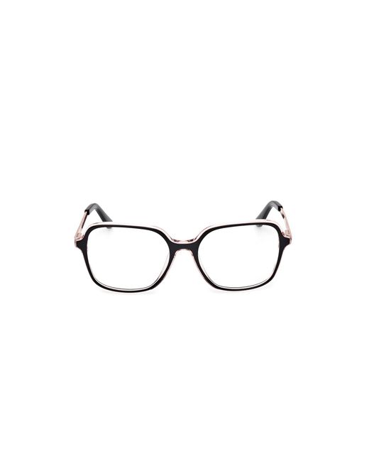 Guess Black Gu50320 001 Optical Frames Acetate Squared Normal