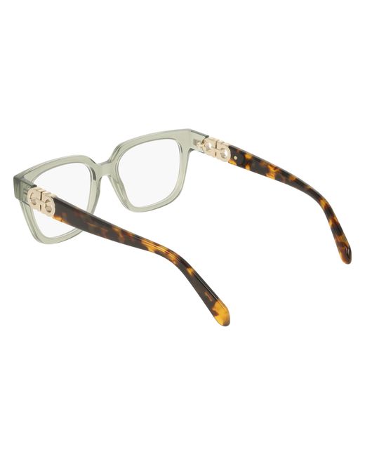 Ferragamo Black Sf3056 313 Optical Frames Acetate Squared Normal